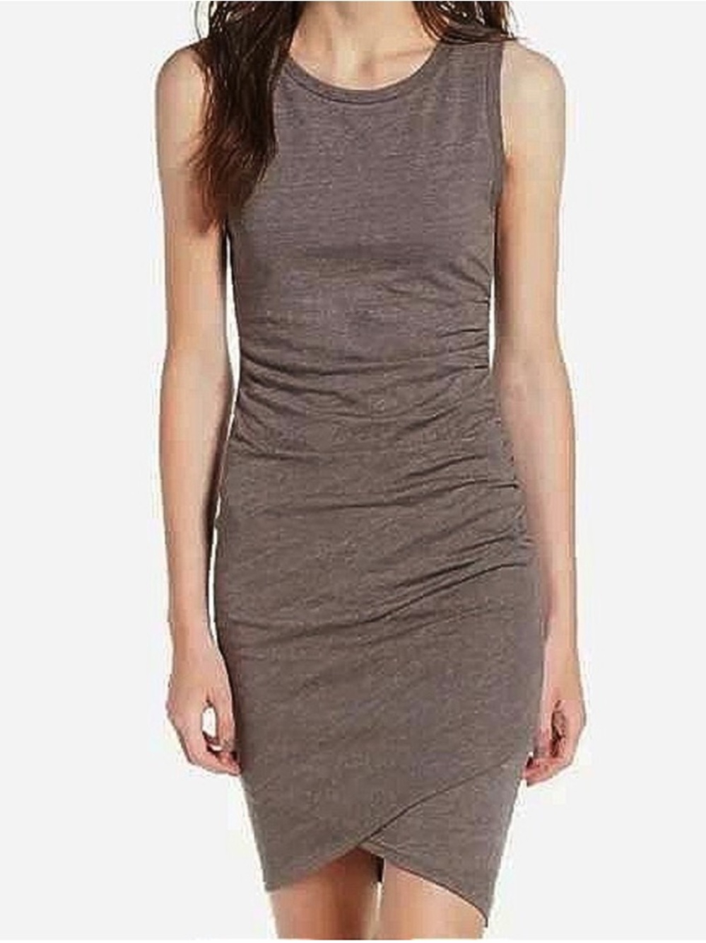 Leith Ruched Body-con Sleeveless Dress